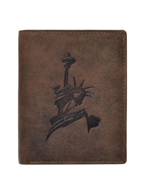 tan leather wallet - 10444421 - Very Small Image - 1