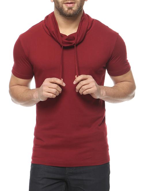 red cotton t- shirt - 10444994 - Very Small Image - 1