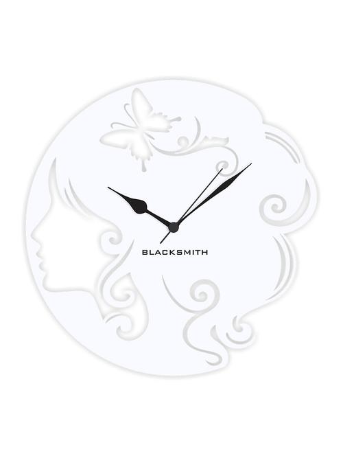white blacksmithblackmsith beautiful lady wall clock - 10447505 - Very Small Image - 1
