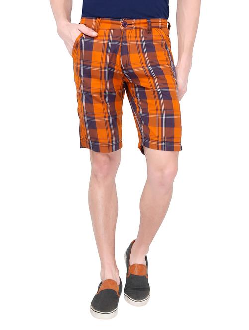 orange cotton shorts - 10452637 - Very Small Image - 1