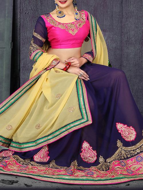 others chiffon saree - 10456972 - Very Small Image - 1