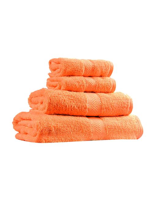 trident cotton towel set of 4 - 10460451 - Very Small Image - 1