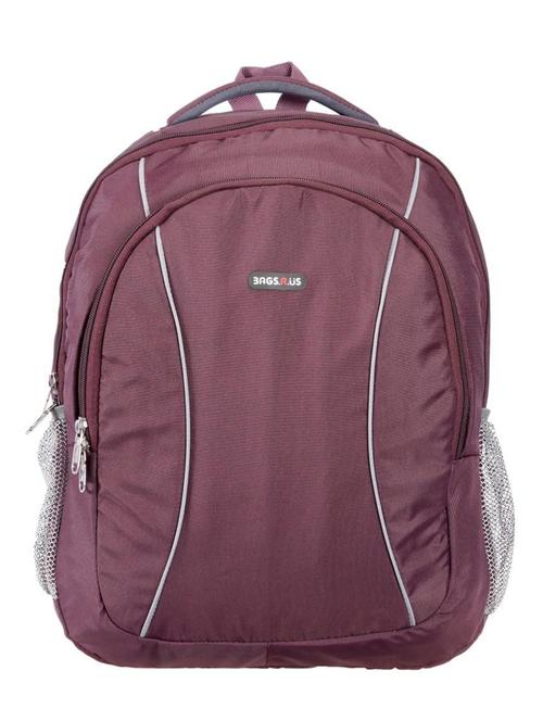 purple cotton polyester blend backpack - 10464993 - Very Small Image - 1
