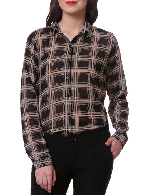 full sleeve checked shirt - 1046606 - Very Small Image - 1