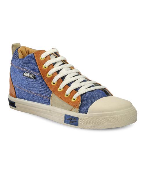 blue canvas sneakers - 10474596 - Very Small Image - 1
