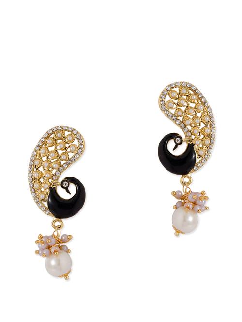 gold metal alloy earring - 10475542 - Very Small Image - 1