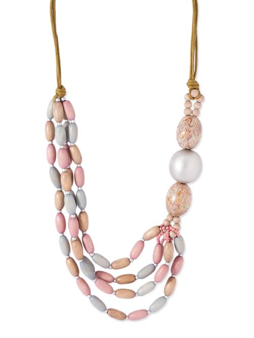 silver beads necklace - 10475741 - Very Small Image - 1