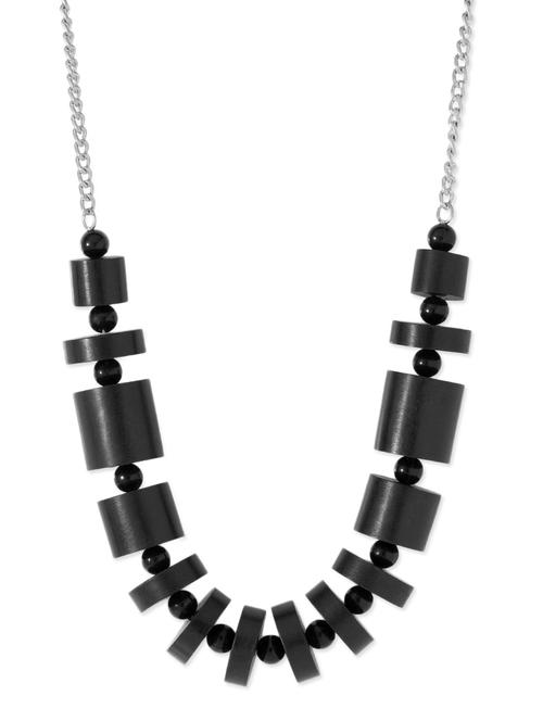 black alloy, beads necklace - 10476277 - Very Small Image - 1