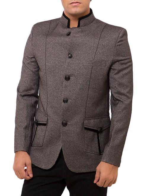 brown casual blazer - 10476351 - Very Small Image - 1