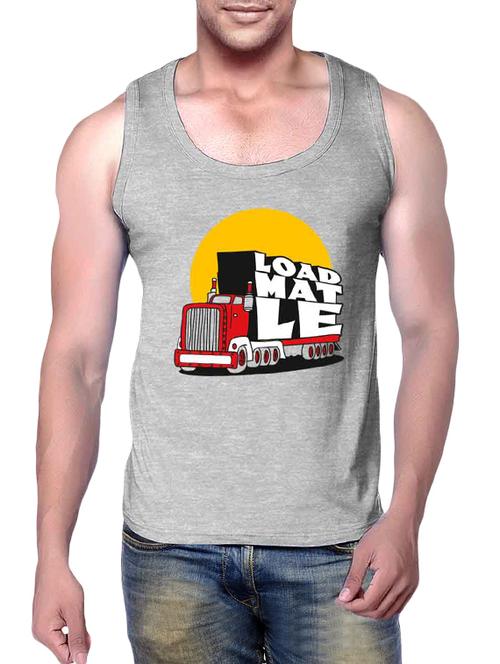 grey cotton vest - 10483969 - Very Small Image - 1