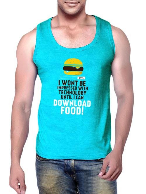 scubablue cotton vest - 10483998 - Very Small Image - 1