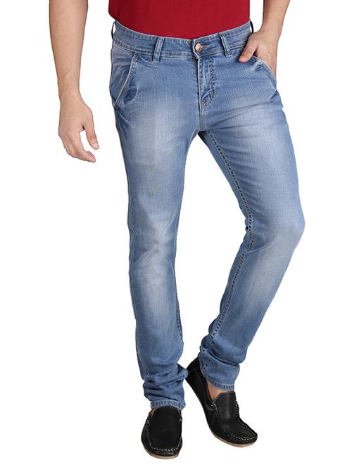 light blue cotton jeans - 10496935 - Very Small Image - 1