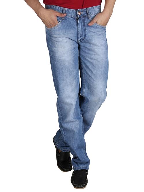 light blue cotton jeans - 10497000 - Very Small Image - 1