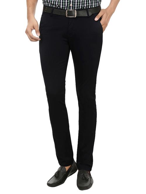 blue cotton chinos - 10497086 - Very Small Image - 1