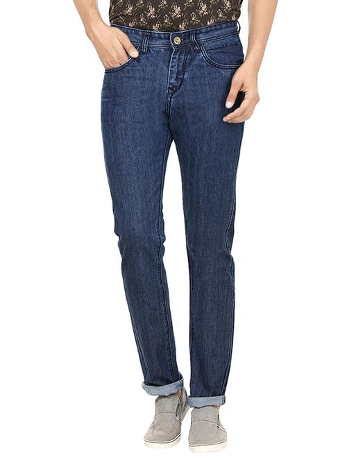 blue denim plain jeans - 10497109 - Very Small Image - 1