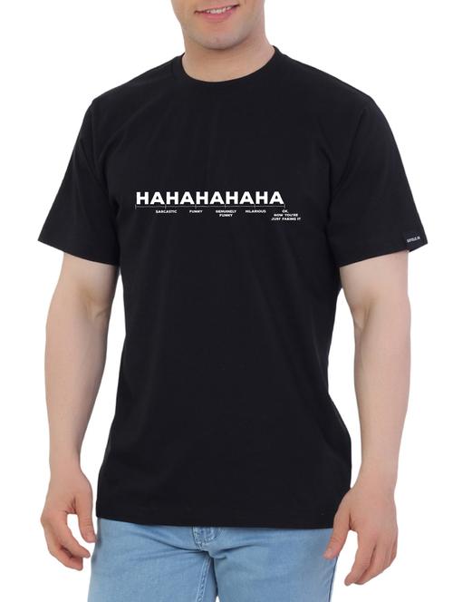 eetee black cotton t shirts - 10498474 - Very Small Image - 1