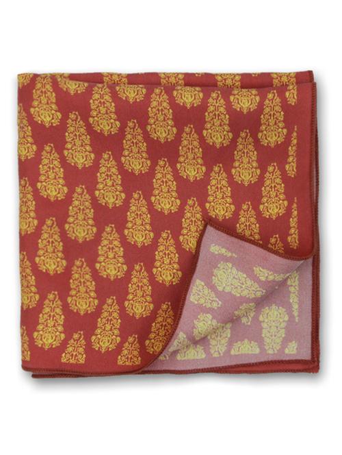 chokore red silk handkerchief - 10498552 - Very Small Image - 1