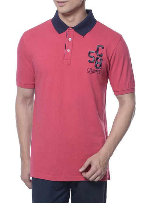 pink cotton tshirt - 10503702 - Very Small Image - 1
