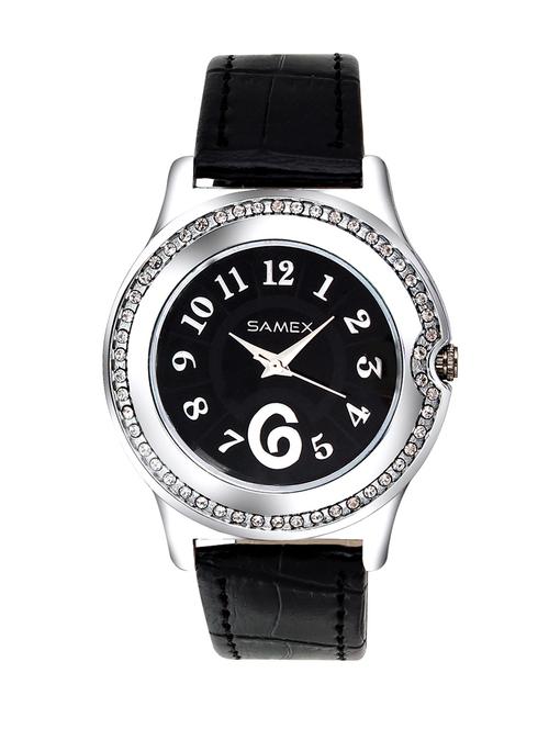samex diamond studded ladies watch - 10504657 - Very Small Image - 1