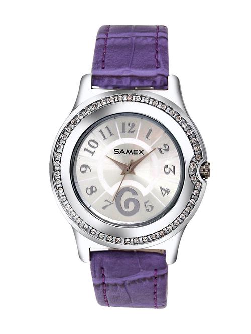 samex diamond studded ladies watch - 10504660 - Very Small Image - 1