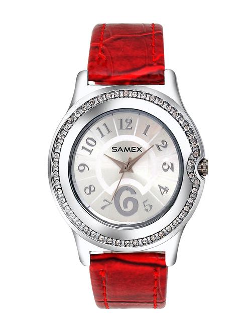 samex diamond studded ladies watch - 10504661 - Very Small Image - 1