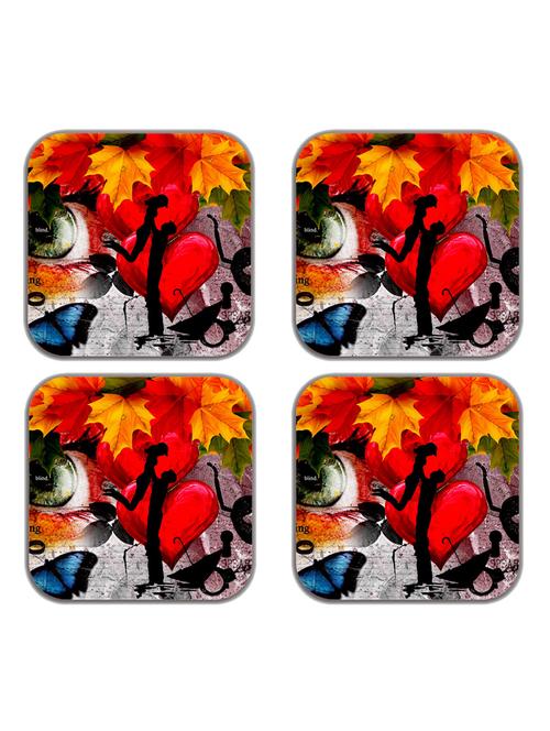heart refrigerator magnets-set of 4 - 10505497 - Very Small Image - 1