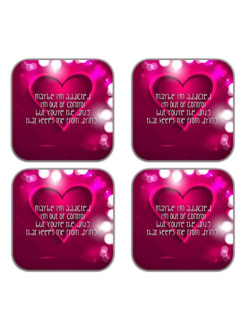 heart refrigerator magnets-set of 4 - 10505517 - Very Small Image - 1