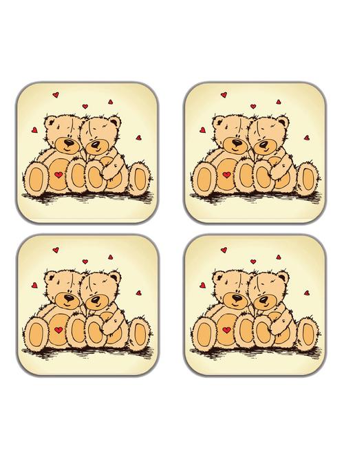 teddy bear refrigerator magnets-set of 4 - 10505548 - Very Small Image - 1
