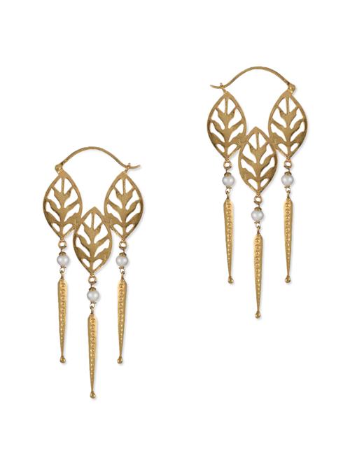 multi colored brass earring - 10506089 - Very Small Image - 1