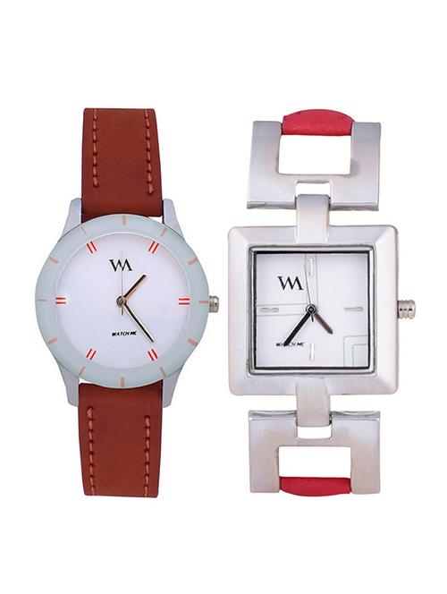 brown leather wrist watch - 10510239 - Very Small Image - 1
