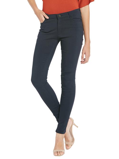 navy denim jeans - 10511766 - Very Small Image - 1