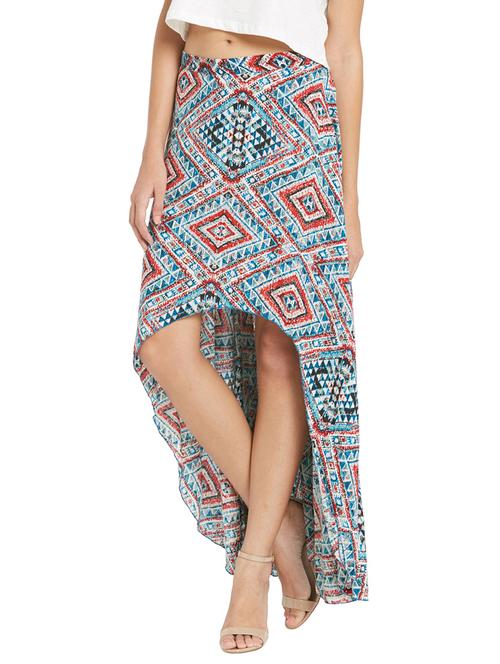multicolor rayon skirts - 10511823 - Very Small Image - 1