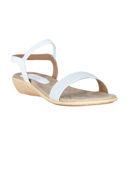 legsway white synthetic heeled sandal - 10511957 - Very Small Image - 1