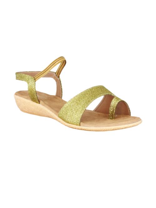 legsway gold synthetic heeled sandal - 10511963 - Very Small Image - 1