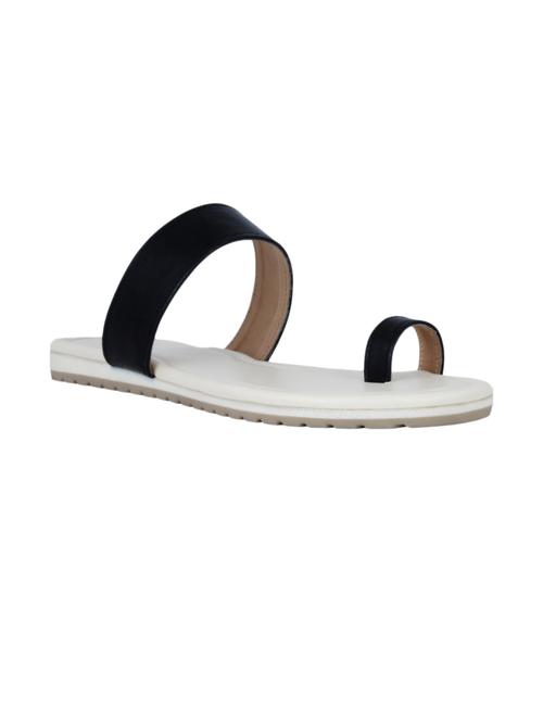 legsway black synthetic flat slip-on - 10511978 - Very Small Image - 1