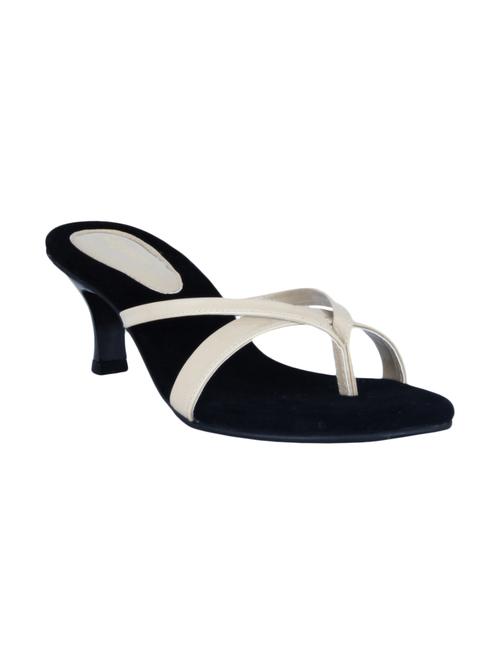 legsway beige synthetic heeled slip-on - 10511995 - Very Small Image - 1