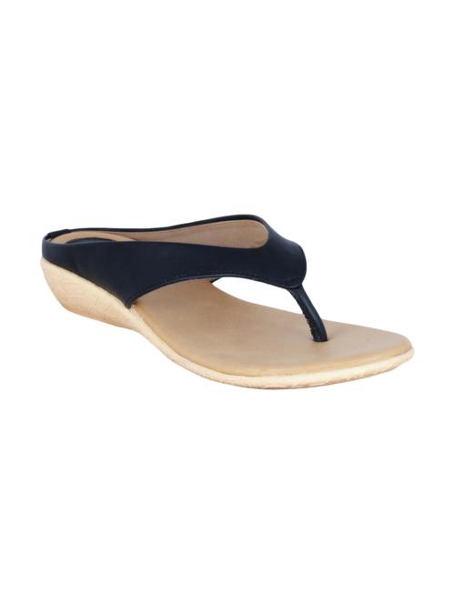 legsway black synthetic flat slip-on - 10511996 - Very Small Image - 1