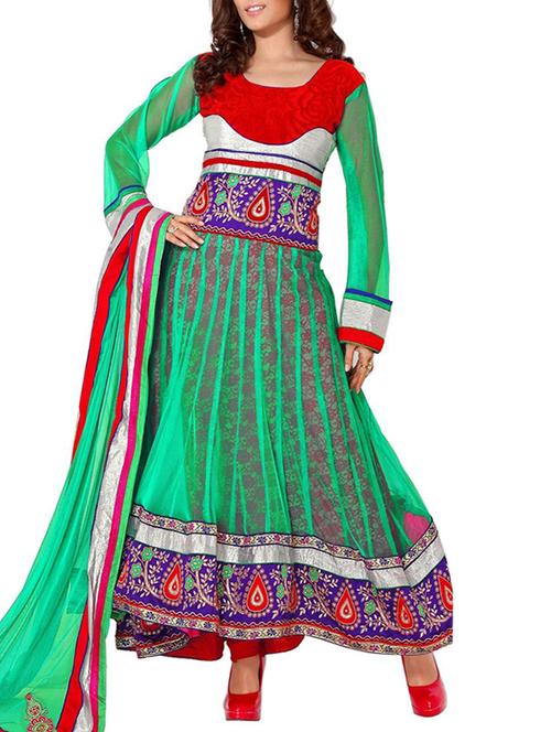 red net unstitched suit - 10514609 - Very Small Image - 1