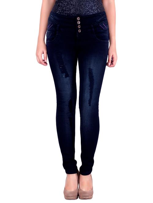 black cotton jeans - 10515972 - Very Small Image - 1