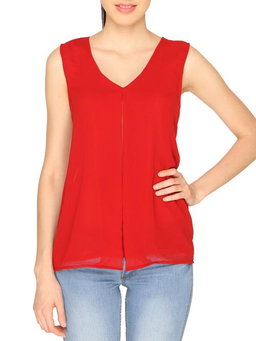 front flap sheer back top - 10516054 - Very Small Image - 1