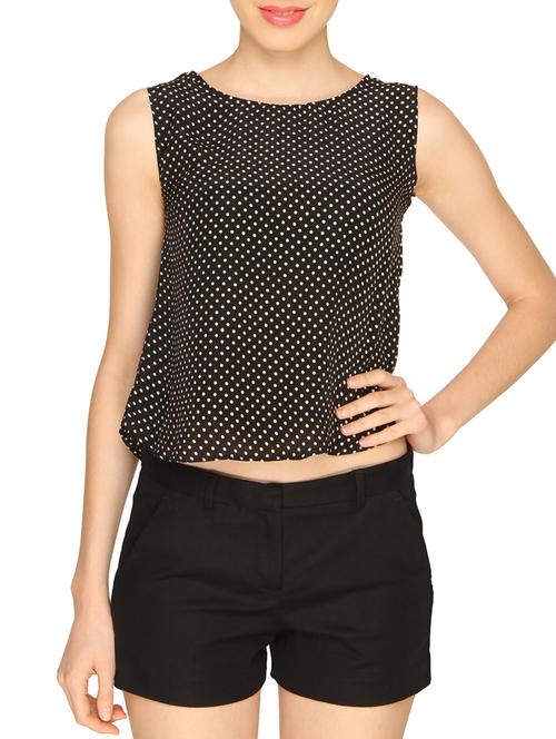 polka dot crop top - 10516057 - Very Small Image - 1