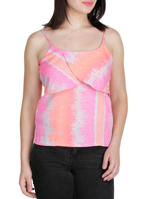 front flap cami top - 10516089 - Very Small Image - 1