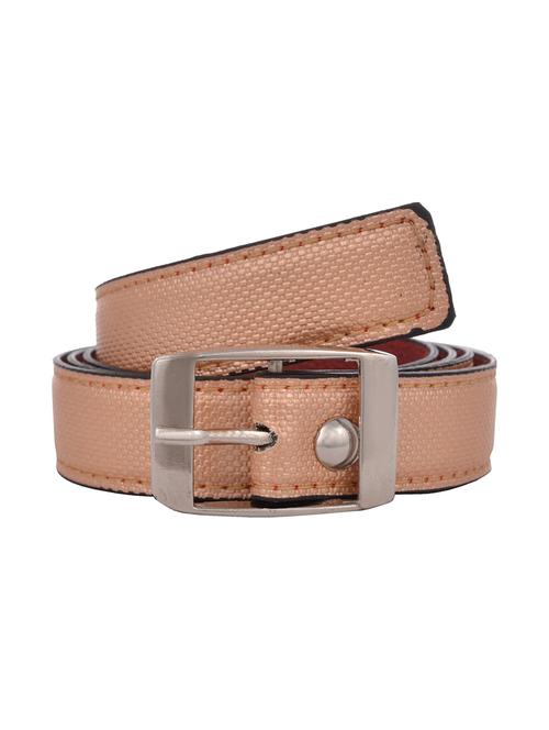 peach leatherette belt - 10516866 - Very Small Image - 1