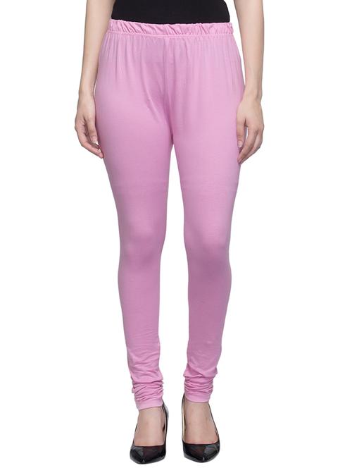 pink cotton leggings - 10518957 - Very Small Image - 1