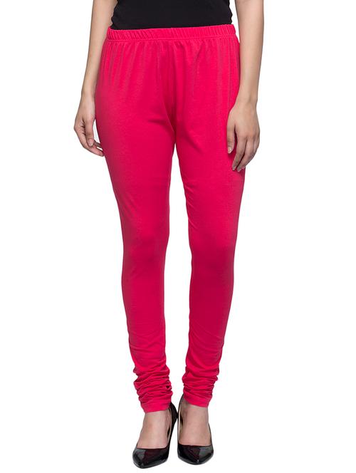 pink cotton leggings - 10518964 - Very Small Image - 1