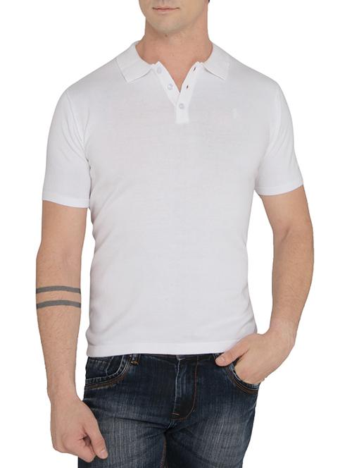 white cotton tshirt - 10522405 - Very Small Image - 1