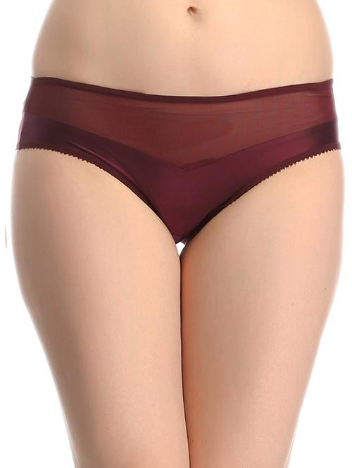 purple polyester bikini - 10523528 - Very Small Image - 1
