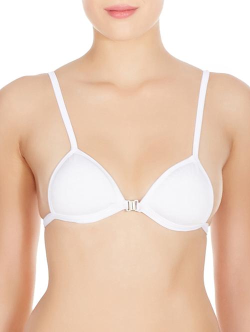 white polyester bra - 10524078 - Very Small Image - 1