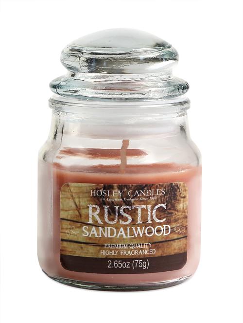 rustic sandalwood essence jar candle - 1052417 - Very Small Image - 1