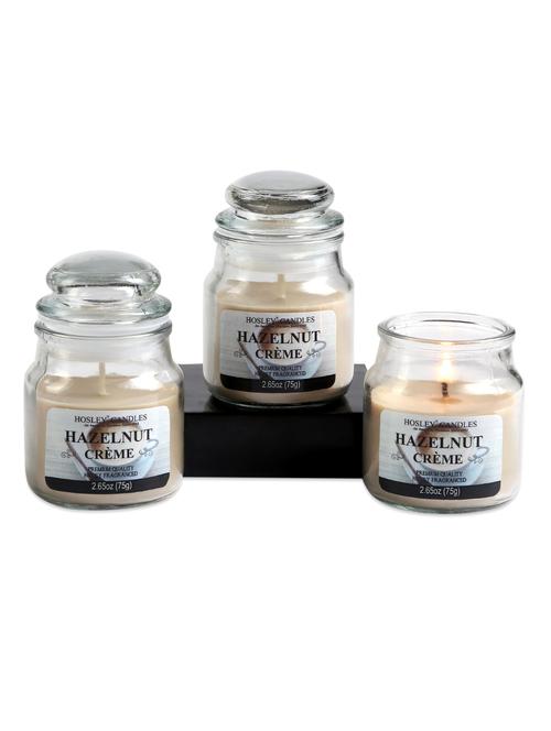 hazelnut crã¨me essence jar candles - 1052424 - Very Small Image - 1
